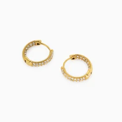 Sale Crystal Huggie Hoop Earrings Women Earrings