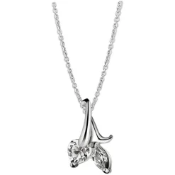 Hot Crystal Leaf Pendant Necklace Women Necklaces