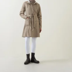 Discount Curve W3 Long Raincoat Women Coats & Jackets