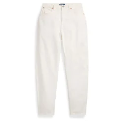Sale Curved High-Rise Tapered Jeans Women Trousers & Shorts