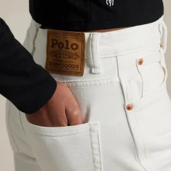 Sale Curved High-Rise Tapered Jeans Women Trousers & Shorts