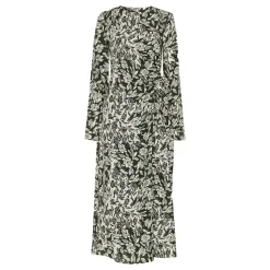 Best Cut Stems Ruched Dress Women Dresses