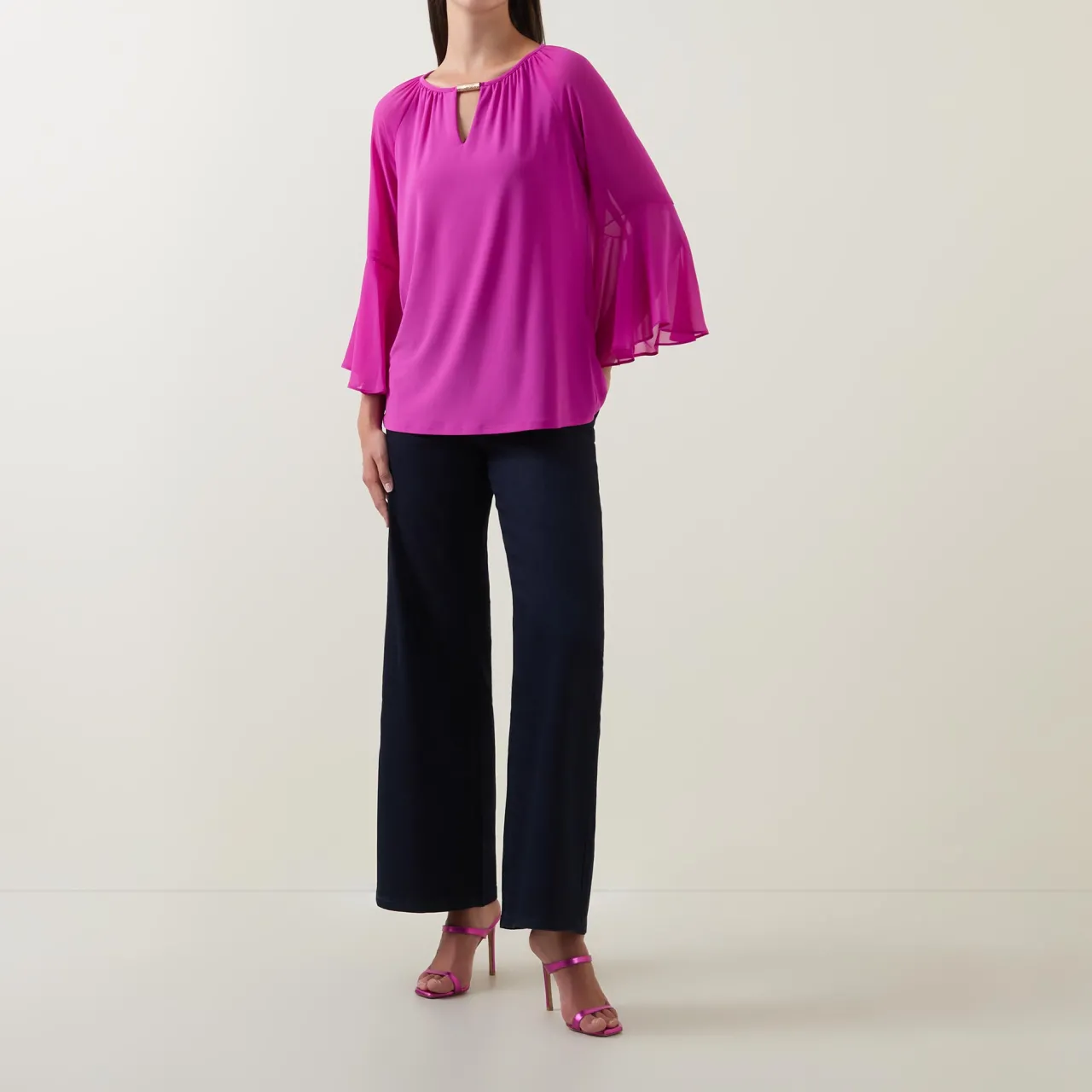 Cut-Out Blouse Women Tops