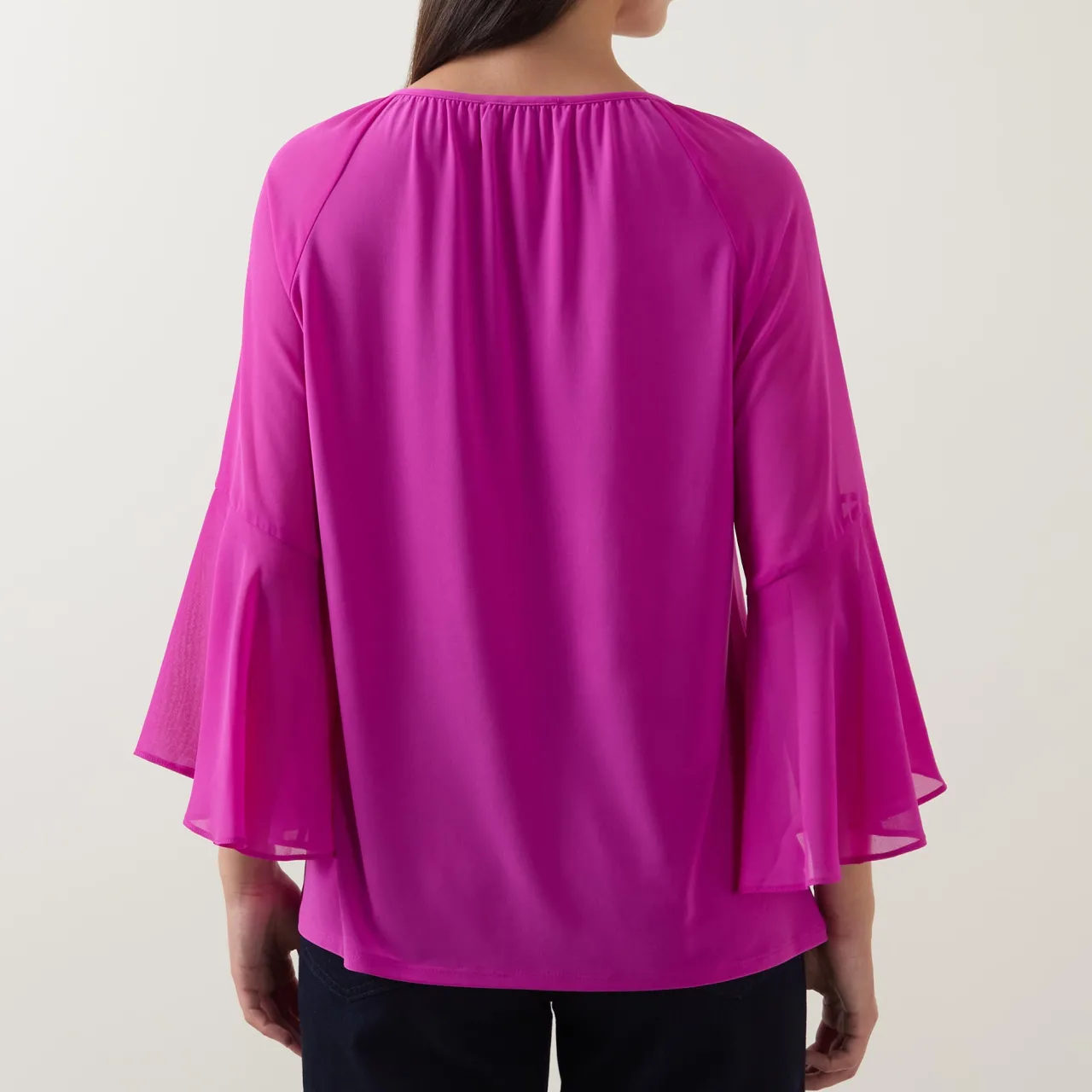 Cut-Out Blouse Women Tops
