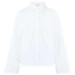 New Dahlia Broderie Anglaise Shirt Women Tops