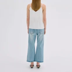 Online Dango 114 High-Rise Flared-Leg Cropped Jeans Women Denim