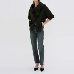 Sale Dango 139 Mid-Rise Flared Jeans Women Denim