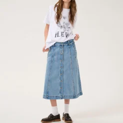 Outlet Dango Denim Skirt Women Skirts