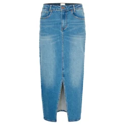 Hot Dango Mid-Rise Denim Skirt Women Skirts