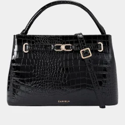 Outlet Daniella Large Croc-Embossed Tote Bag Women Top Handle Bags|Tote Bags