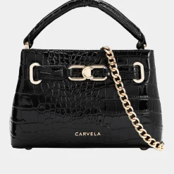 Sale Daniella Mini Croc-Embossed Tote Bag Women Top Handle Bags|Tote Bags