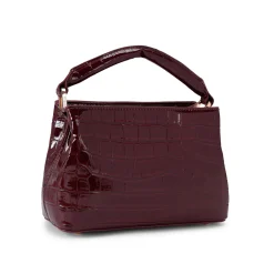 Best Daniella Mini Croc-Embossed Tote Bag Women Top Handle Bags|Tote Bags