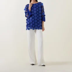 Clearance 3D-Detail Tunic Women Tops