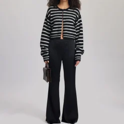 Best Debbie Cropped Striped Cardigan Women Sweaters & Cardigans