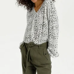 Sale Debra Printed Blouse Women Tops