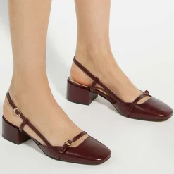 Online Definition Slingback Block Heels Women Heels