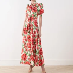 Sale Delilah Jacquard Dress Women Dresses