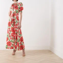 Sale Delilah Jacquard Dress Women Dresses