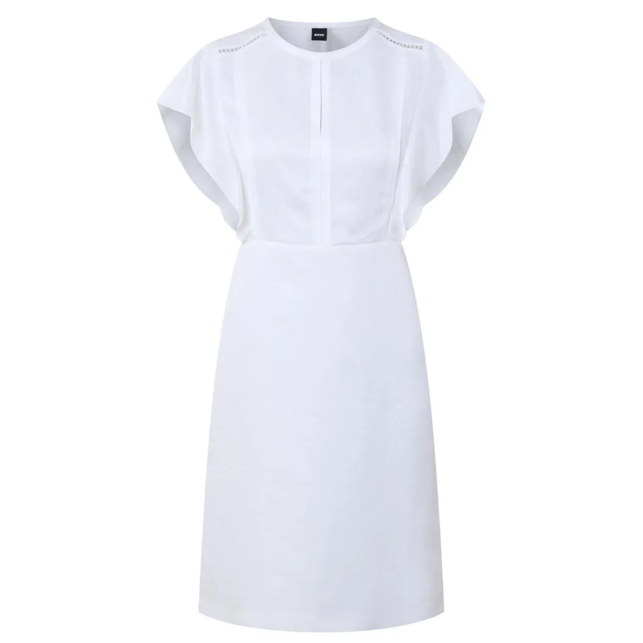 Deliniara Frill Mini Dress Women Dresses