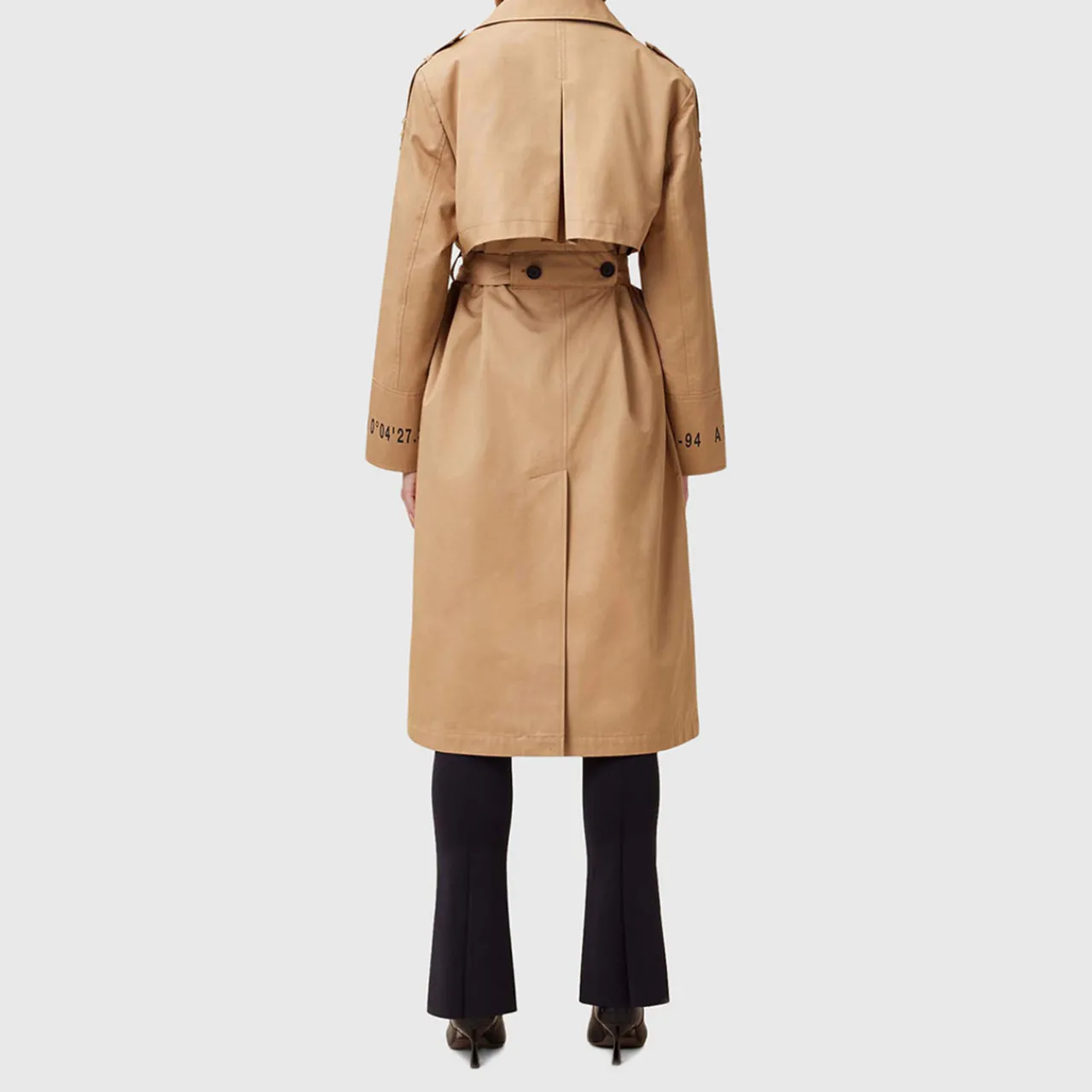 Best Demmi Oversized Trench Coat Women Coats & Jackets