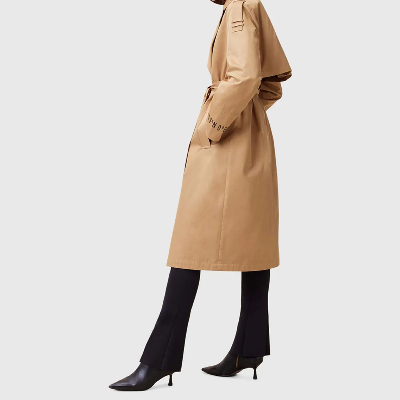 Best Demmi Oversized Trench Coat Women Coats & Jackets
