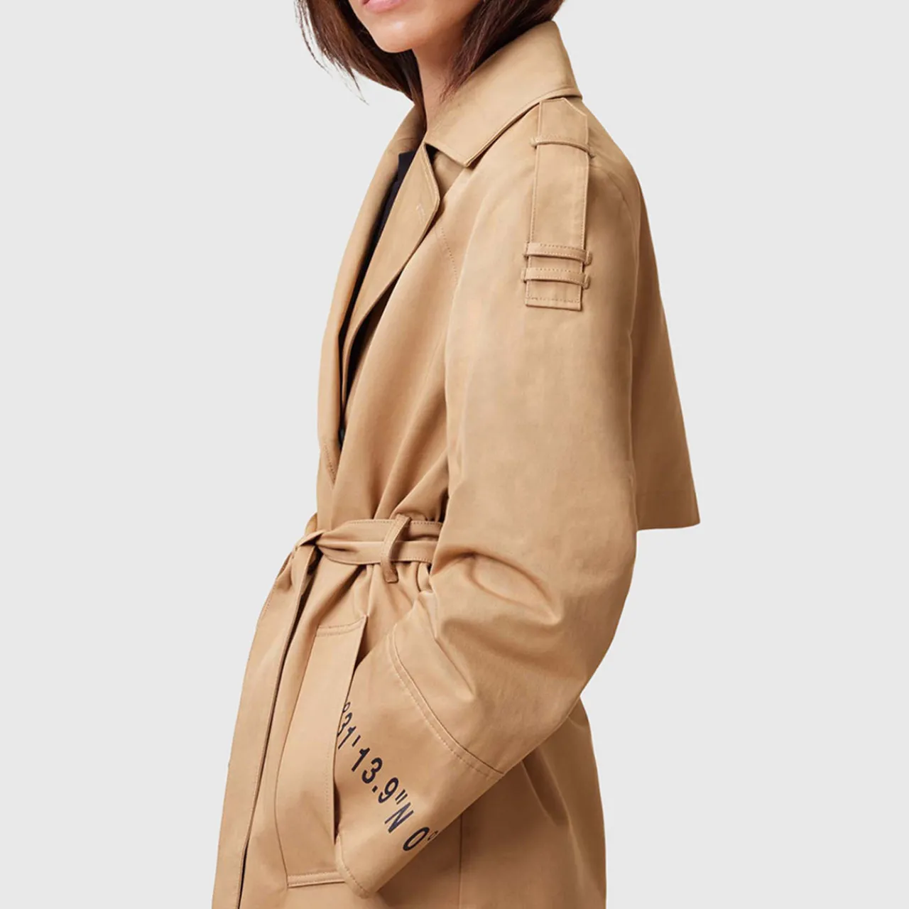 Best Demmi Oversized Trench Coat Women Coats & Jackets