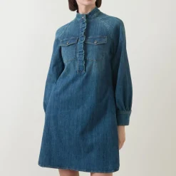 Best Denim Mini Dress Women Dresses