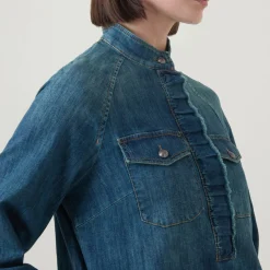 Best Denim Mini Dress Women Dresses