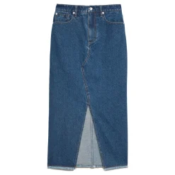 Online Denim Slit Skirt Women Skirts
