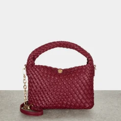 Online Dinkydeliberate Mini Woven Top Handle Bag Women Crossbody Bags