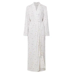 Sale Ditsy Print Longline Robe Women Sleepwear