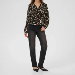 Best Ditte Printed Blouse Women Tops