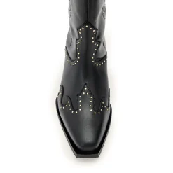 Discount Dolly Stud Knee-High Boots Women Boots
