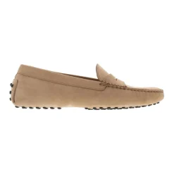 Outlet Domenica Suede Driving Shoes Women Flats