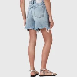 Clearance Doris Wide Leg Denim Shorts Women Trousers & Shorts