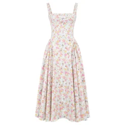 Clearance Dorothy Floral Sundress Women Dresses