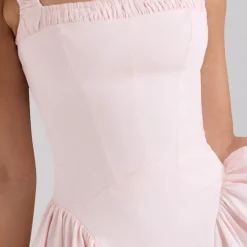 Dorothy Pleated Flared Sundress Women Dresses