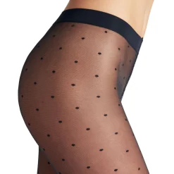 Online Dot Tights Marine Women Lingerie