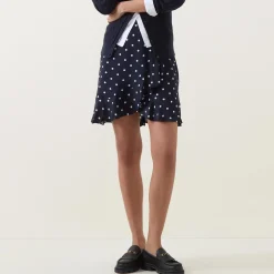 Best Dot Wrap Mini Skirt Women Skirts