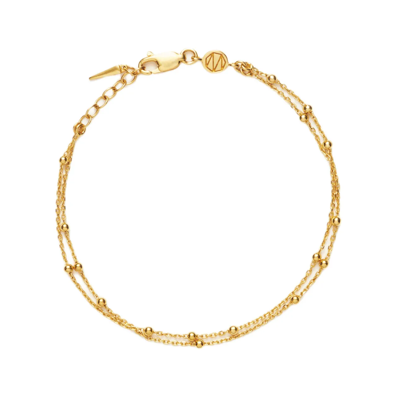 Online Double Bobble Chain Bracelet Women Bracelets