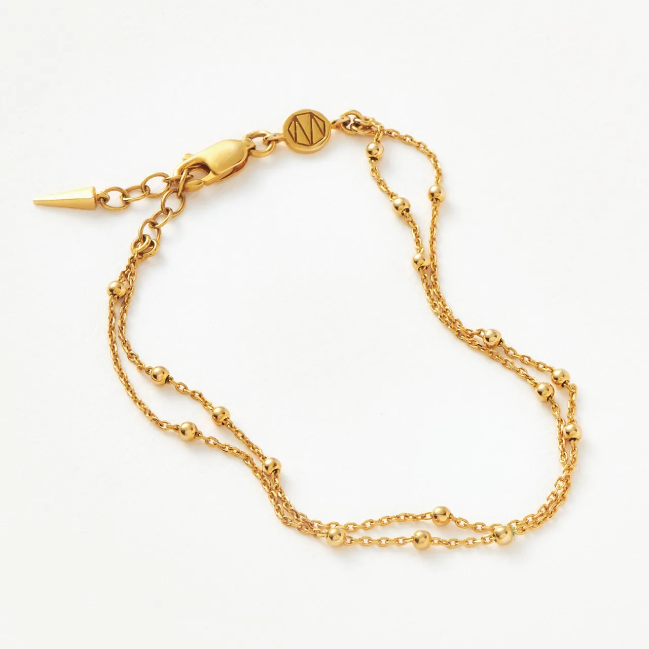 Online Double Bobble Chain Bracelet Women Bracelets