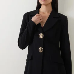 Outlet Double Button Single-Breasted Coat Women Coats & Jackets