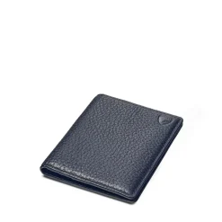 Clearance Double Fold Grained Leather Cardholder Women Wallets