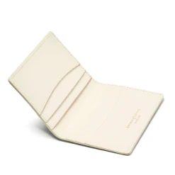 Clearance Double Fold Woven Leather Cardholder Women Wallets