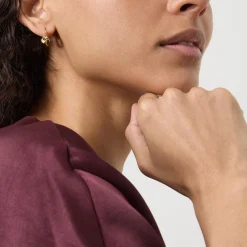 Hot Double Knot Huggies Women Earrings|Occasion Dressing