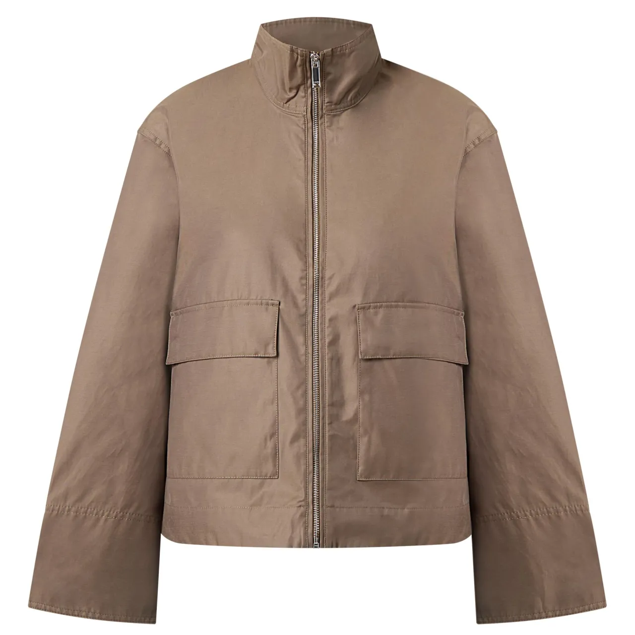 Best Double Pocket Casual Jacket Women Coats & Jackets