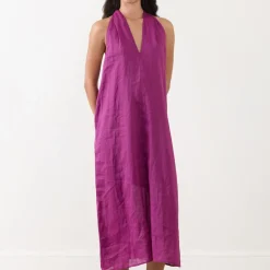 Outlet Drape Detailed Flare Dress Women Dresses