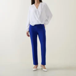Sale Draped Wrap Blouse Women Tops