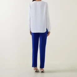 Sale Draped Wrap Blouse Women Tops