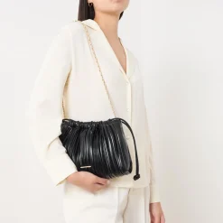 Clearance Drawstring Plissé Crossbody Bag Women Crossbody Bags